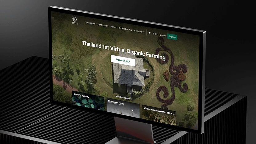 Nanoganic Precious Food Website